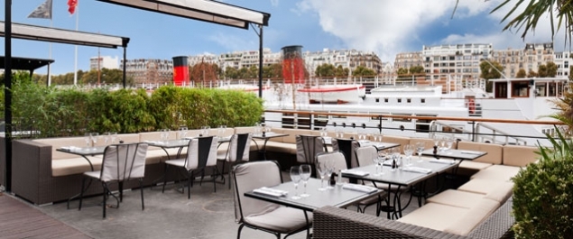 Restaurant La Plage Parisienne Photo Terrasse